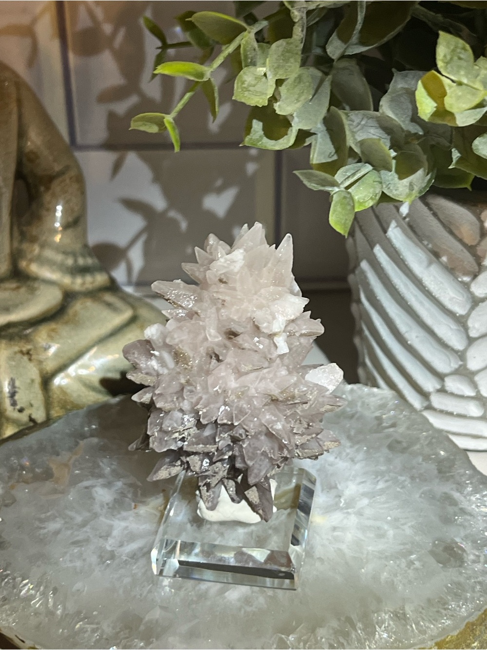 Lavender Dogtooth Calcite